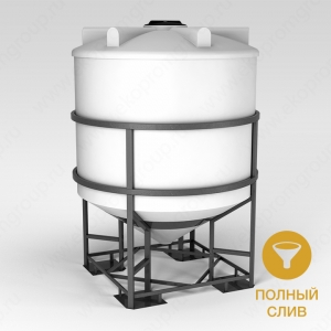Емкость ФМ 5000л в обрешетке в Южно-Сахалинске