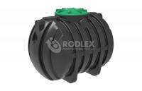 Емкость накопительная для канализации RODLEX-S3000 с горловиной 1000 мм и крышкой в Южно-Сахалинске