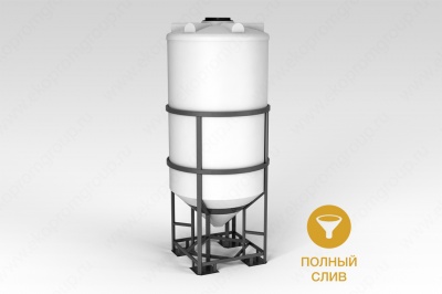 Емкость ФМ 2000л в обрешетке в Южно-Сахалинске